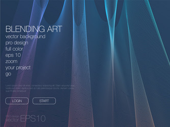 futuristic user interface ui technology vector image