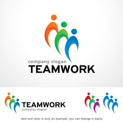 Social media logo template design emblem Vector Image