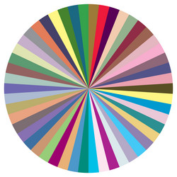 pie chart graph circular circle diagram from vector image