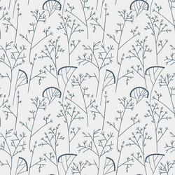 seamless pattern with trees and branches vector image