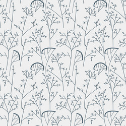 seamless pattern with trees and branches vector