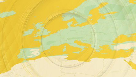 abstract map of liechtenstein and surrounding vector image