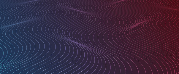 neural network concept connected cells with links vector image