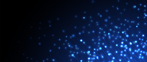 Neural network concept connected cells with links vector