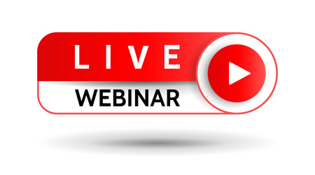 live button play start interface design element vector image