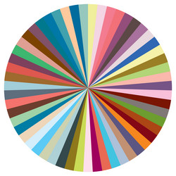 Pie chart graph circular circle diagram from vector