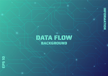 Data flow background modern design line complex vector