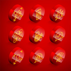set line system bug on mobile graphic password vector image