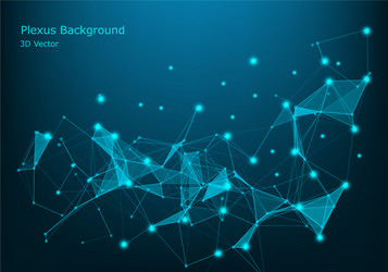 abstract technology background network connection vector