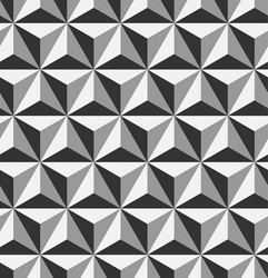 3d triangular or tetrahedron pyramids seamless vector image