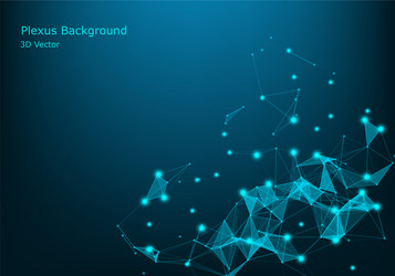 Abstract technology background network connection vector