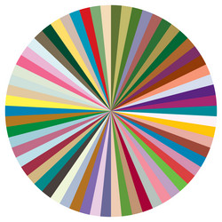 pie chart graph circular circle diagram from vector image