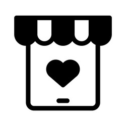 Shopping icon suitable for a wide range vector