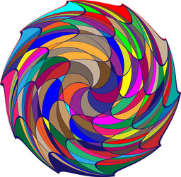 Interlocking interconnect polygon shape element vector