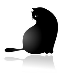 Fat Black Cat Vector Images (over 900) Fat Black Cat Vector Images (over 900)