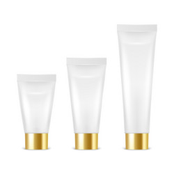 3d realistic plastic metal white tooth Vector Image