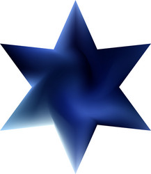 gradient background in form a shape vector image