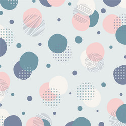 Abstract minimal color geometric pattern design vector