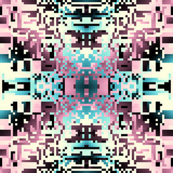geometric abstract pattern in low poly style vector image