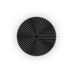 grainy dot pattern with gradient and noise vector image