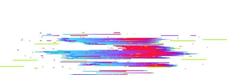 abstract background with colorful horizontal lines vector image