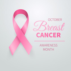 october breast cancer awareness month Vector Image