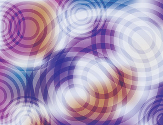 Abstract Colorful Circles Pattern Background vector image