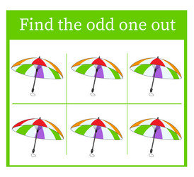 task for development of attention and logic vector image