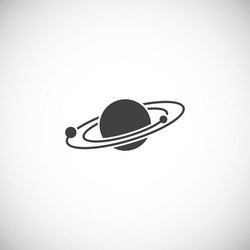 sun related icon on background for graphic and web vector image