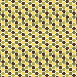 abstract hexagonal patterns vector image