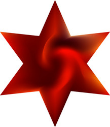 gradient background in form a shape vector image