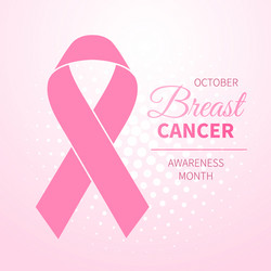 october breast cancer awareness month Vector Image