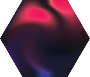 gradient background in form a shape vector image