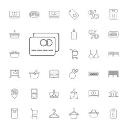 33 sale icons vector