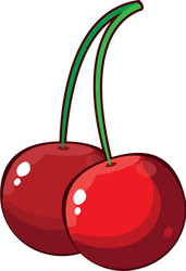 Pop Art Cherry Vector Images (over 1,400)
