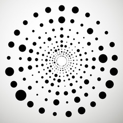 dotted abstract pattern dots graphics vector image