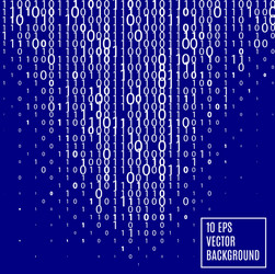 Abstract Binary Code Background vector
