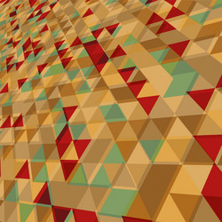 abstract background with triangular pattern vector image