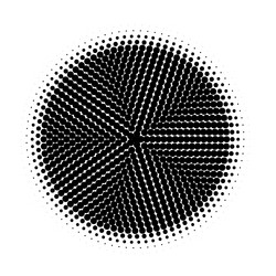 grainy dot pattern with gradient and noise vector image