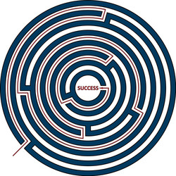 Celtic labyrinth Royalty Free Vector Image - VectorStock