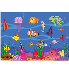 Green sea turtle life cycle Royalty Free Vector Image