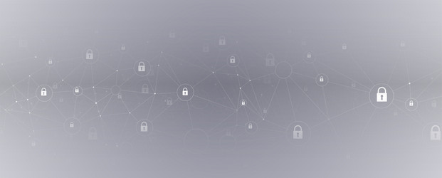 technology data background idea of global vector image