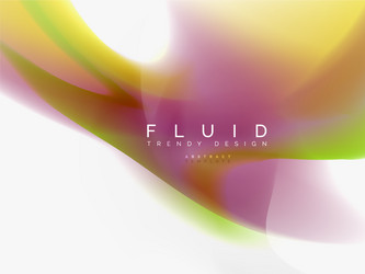 background abstract color flow liquid design vector image