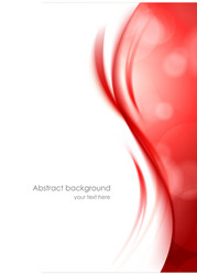 Smooth Red Gradient Background vector image