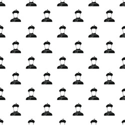 Artist pattern simple style vector