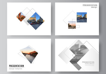 Presentation Slide Layout vector image