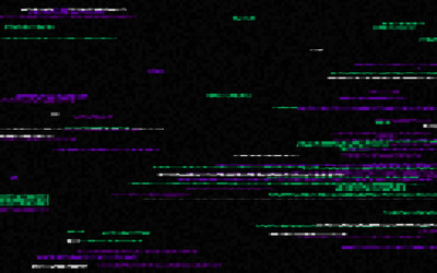 glitch pixel background color digital error vector image