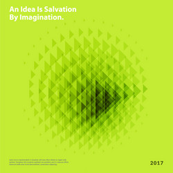 abstract design background with triangles vector image