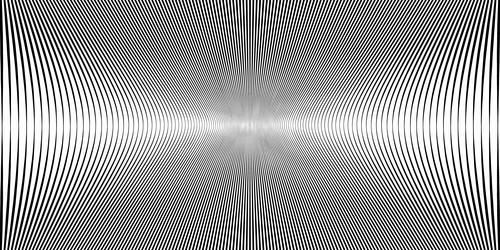 lines bg with moire optical effect of surreal vector image