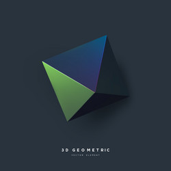 3d render realistic primitive vector image